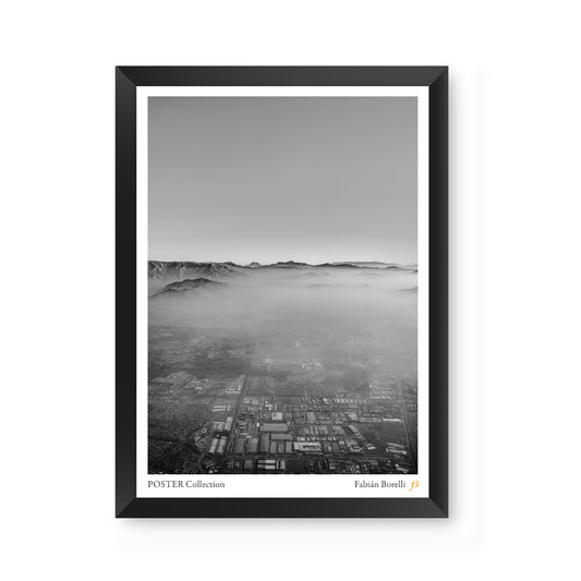 Poster: Desde el cielo, Santiago de Chile, Mayo 2025