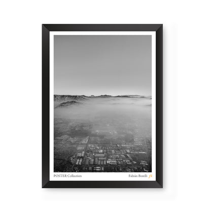 Poster: Desde el cielo, Santiago de Chile, Mayo 2025